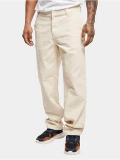 URBAN CLASSICS Herren Chino Corduroy Workwear In Beige