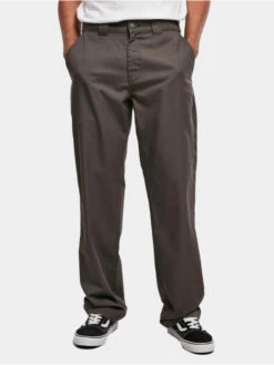 URBAN CLASSICS Herren Chino Classic Workwear In Schwarz
