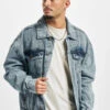 URBAN CLASSICS Herren Jeansjacken Oversized Denim In Blau -Modisches Herrenbekleidungs Geschäft urban classics jeansjacken blau 856103