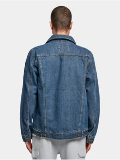 URBAN CLASSICS Herren Jeansjacken Organic Basic Denim In Blau 3 URBAN CLASSICS Herren Jeansjacken Organic Basic Denim In Blau -Modisches Herrenbekleidungs Geschäft urban classics jeansjacken blau 903778 1