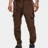 URBAN CLASSICS Herren Jogginghose Corduroy Cargo In Braun -Modisches Herrenbekleidungs Geschäft urban classics jogginghose braun 903201