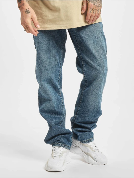 Herren Loose Fit Jeans Loose Fit in blau URBAN CLASSICS Herren Loose Fit Jeans Loose Fit In Blau -Modisches Herrenbekleidungs Geschäft urban classics loose fit jeans blau 869606