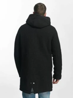 URBAN CLASSICS Herren Mantel Structured In Grau -Modisches Herrenbekleidungs Geschäft urban classics mantel grau 400581 1