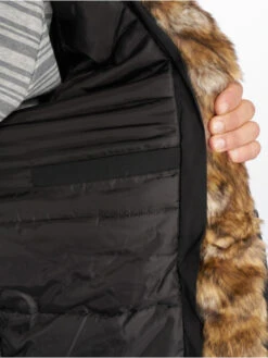 URBAN CLASSICS Herren Parka Hooded Faux Fur In Schwarz -Modisches Herrenbekleidungs Geschäft urban classics parka schwarz 563221 1