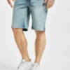 URBAN CLASSICS Herren Shorts Relaxed Fit Jean In Blau -Modisches Herrenbekleidungs Geschäft urban classics shorts blau 818369