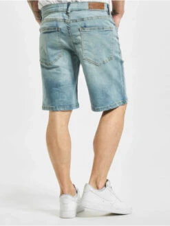 URBAN CLASSICS Herren Shorts Relaxed Fit Jean In Blau -Modisches Herrenbekleidungs Geschäft urban classics shorts blau 818369 1