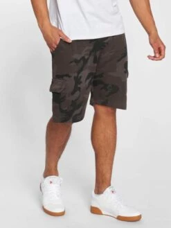 URBAN CLASSICS Herren Shorts Camo Terry In Camouflage