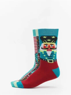 URBAN CLASSICS Socken Christmas Nutcracker Mix In Bunt