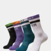 URBAN CLASSICS Herren Socken Whatever 4-Pack In Bunt 1 URBAN CLASSICS Herren Socken Whatever 4-Pack In Bunt -Modisches Herrenbekleidungs Geschäft urban classics socken bunt 915107