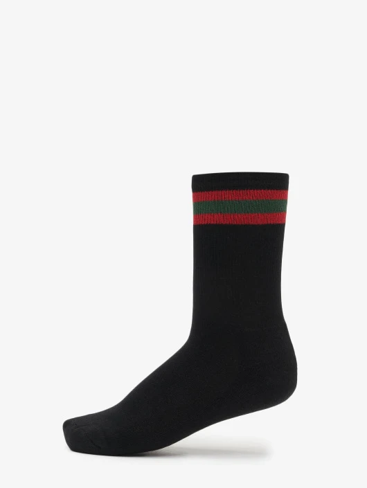 Socken 2-Pack Stripy Sport in schwarz URBAN CLASSICS Socken 2-Pack Stripy Sport In Schwarz -Modisches Herrenbekleidungs Geschäft urban classics socken schwarz 477721 1