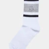 URBAN CLASSICS Herren Socken College Team In Weiß 1 URBAN CLASSICS Herren Socken College Team In Weiß -Modisches Herrenbekleidungs Geschäft urban classics socken weiss 918918