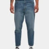 URBAN CLASSICS Herren Straight Fit Jeans Cropped Tapered In Blau -Modisches Herrenbekleidungs Geschäft urban classics straight fit jeans blau 918766