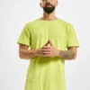 URBAN CLASSICS Herren T-Shirt Shaped Long In Grün