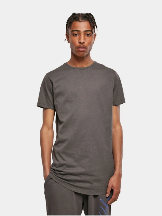 Herren T-Shirt Shaped Long in schwarz URBAN CLASSICS Herren T-Shirt Shaped Long In Schwarz -Modisches Herrenbekleidungs Geschäft urban classics t shirt schwarz 896042