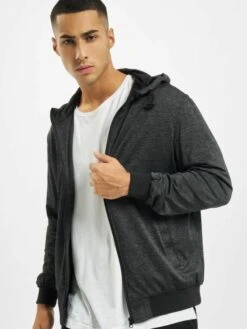 URBAN CLASSICS Herren Übergangsjacke Training In Grau