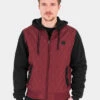 URBAN CLASSICS Herren Übergangsjacke Hooded Diamond Quilt In Rot 2 URBAN CLASSICS Herren Übergangsjacke Hooded Diamond Quilt In Rot -Modisches Herrenbekleidungs Geschäft urban classics uebergangsjacke rot 196971