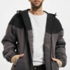 URBAN CLASSICS Herren Übergangsjacke 2-Tone Padded In Schwarz