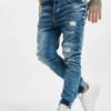 Herren Antifit Noah Acid Cuffed Denim In Blau