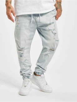 Herren Antifit Noah Cuffed Laces In Blau