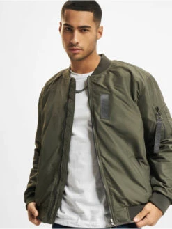 Herren Bomberjacke Surfer Summer In Khaki