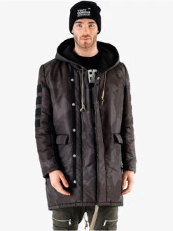 Herren Parka Corporate Army In Camouflage