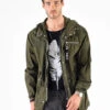 Herren Parka Luxury Corporate Summer In Khaki