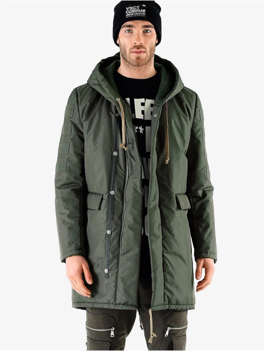 Herren Parka Corporate Army in olive Herren Parka Corporate Army In Olive -Modisches Herrenbekleidungs Geschäft vsct clubwear parka olive 707525