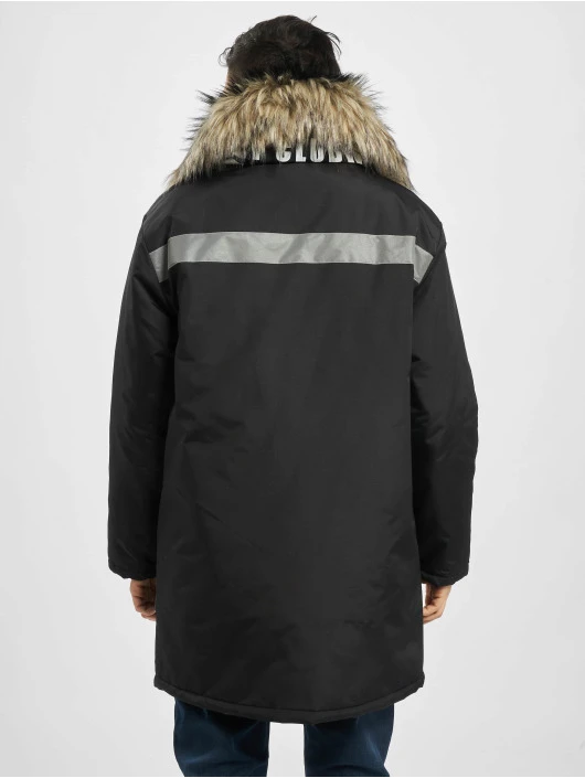 Herren Parka Chunk Reflective 2-Fur Freezer J in schwarz Herren Parka Chunk Reflective 2-Fur Freezer J In Schwarz -Modisches Herrenbekleidungs Geschäft vsct clubwear parka schwarz 788690 1