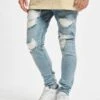 Herren Skinny Jeans Hank Customized In Blau -Modisches Herrenbekleidungs Geschäft vsct clubwear skinny jeans blau 436022