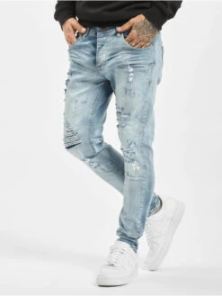 Herren Slim Fit Jeans Thor Superused In Blau