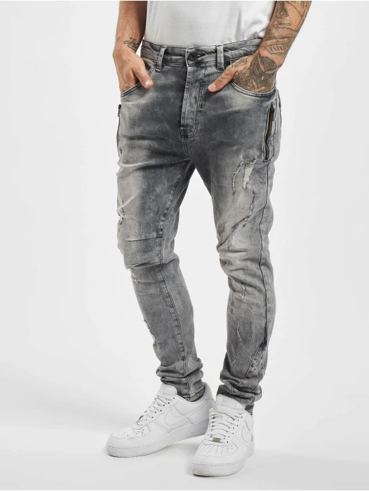 Herren Slim Fit Jeans Thor Slim 7P With Zips in grau Herren Slim Fit Jeans Thor Slim 7P With Zips In Grau -Modisches Herrenbekleidungs Geschäft vsct clubwear slim fit jeans grau 723159