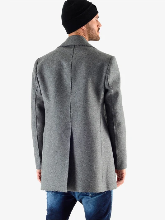 Herren Winterjacke Sophisticated 2 BtnRows in grau Herren Winterjacke Sophisticated 2 BtnRows In Grau -Modisches Herrenbekleidungs Geschäft vsct clubwear winterjacke grau 707576 1