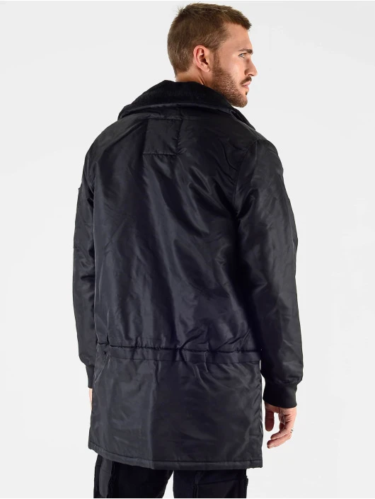 Herren Winterjacke Huge Decor Zipper in schwarz Herren Winterjacke Huge Decor Zipper In Schwarz -Modisches Herrenbekleidungs Geschäft vsct clubwear winterjacke schwarz 707575 1