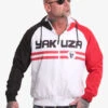Herren Übergangsjacke Two Step In Weiß -Modisches Herrenbekleidungs Geschäft yakuza uebergangsjacke weiss 827053